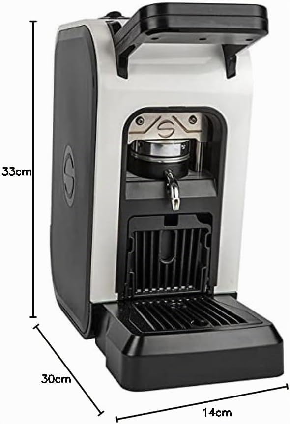 SPINEL CIAO ESE Cafetera con sobres de 44 mm, blanco, 33 x 30 x 14 cm