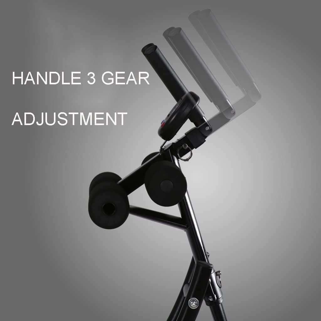 Ab Vertical Core Toner Ab Trainer Workout Machine Fitness Equipment Abdominal Crunch Coaster Home Gym Height Adjustable with Counter