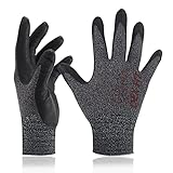 DEX FIT Nitrile Work Gloves FN330, 3D Comfort Stretch Fit, Power Grip, Smart Touch, Durable Foam...