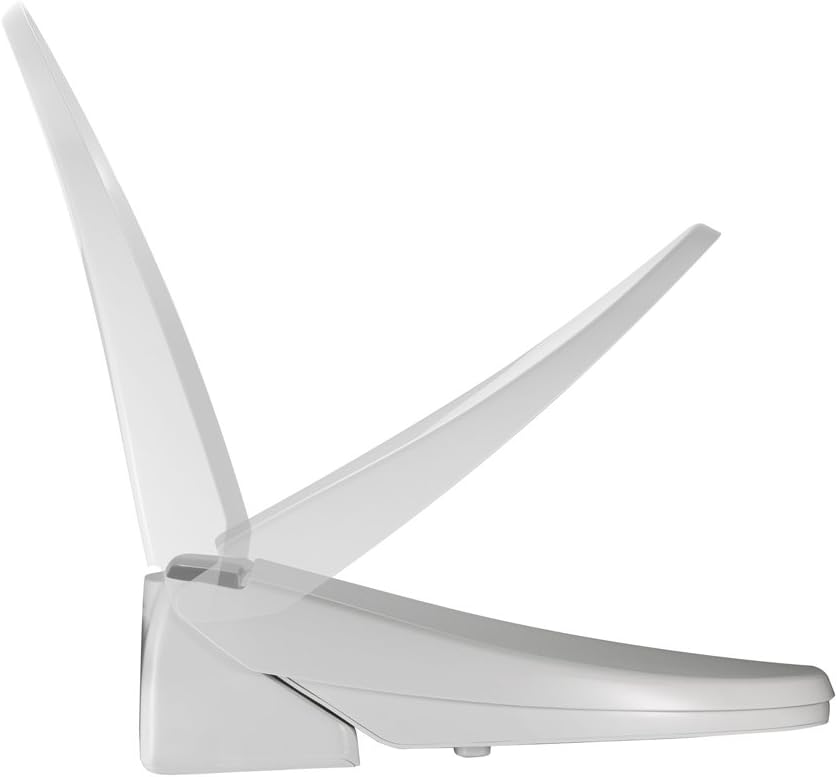 Novita BH90 Bidet Seat with lid and seat raised
