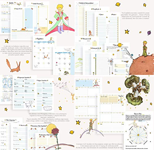 Planner permanente - Pequeno principe Glitter