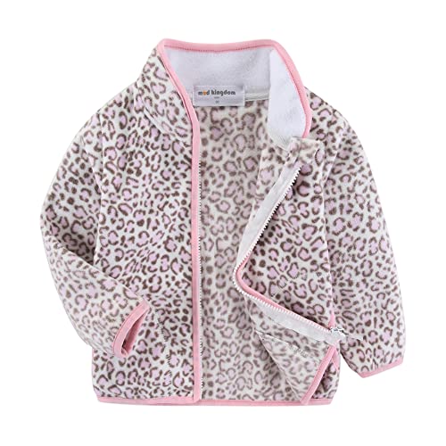 Mud Kingdom Kleine Kinder Fleecejacke Reißverschluss Casual Langarm Weich...
