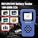 Car Battery Tester 6V 12V 24V Battery Voltage Tester, BR502 100-2000 CCA 2Ah-220Ah Internal Resistance Tester Automotive Accurate Digital Auto Battery Analyzer for Car Truck Marine Motorcycle SUV Boat
