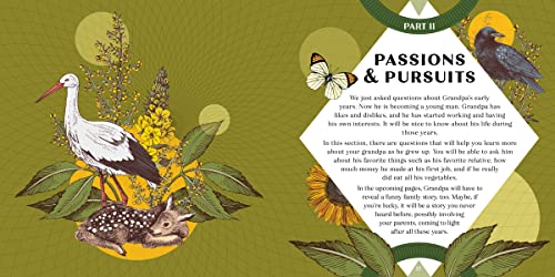 100 Questions for Grandpa: A Journal to Inspire Reflection and Connection