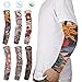 Canghai 1 pieza de moda de nylon falso tatuaje temporal mangas brazo...