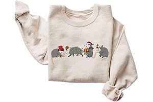 Cozy Christmas Opossum Shirt: The Perfect Preppy Gift