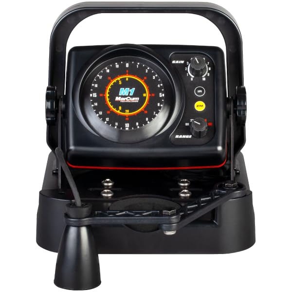 Image of MarCum M1X Flasher System - No Battery /No Softpack | High-Definition Ice Fishing Flasher | Advanced Fish Finder & Sonar System | Premium Fishing Electronics