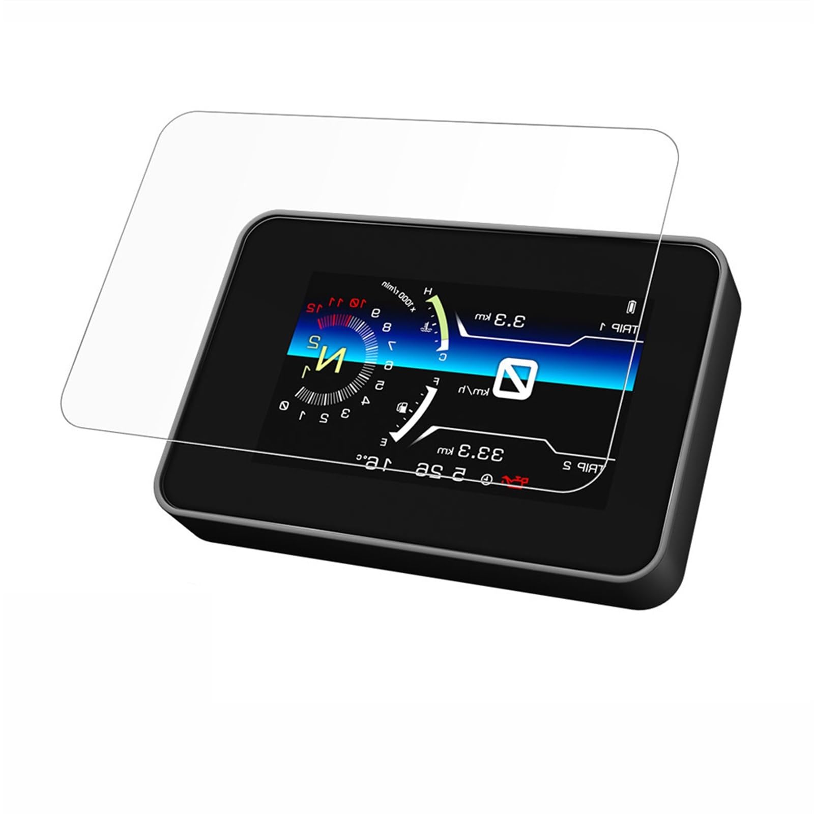 Protection compteur MT-07 Tracer 7 2023 : film haut de gamme premium ultra résistant