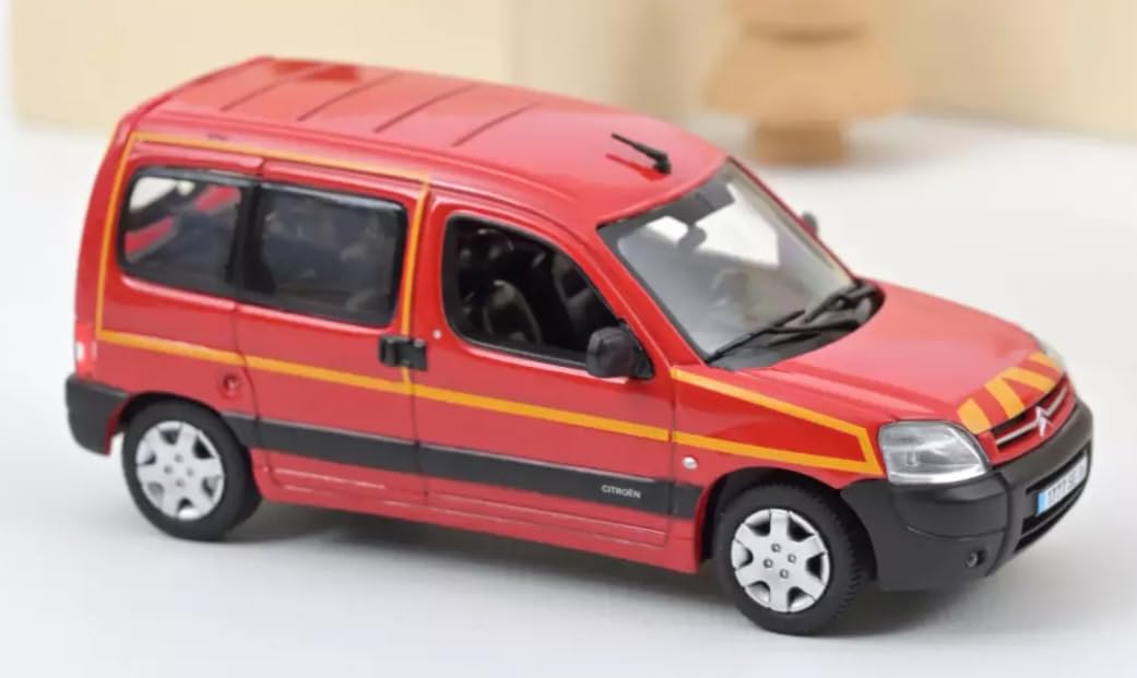 OPO 10 - Model car compatible with Citroën Berlingo 2004 Firefighters scale 1:43 Norev - 155721 - Image 2