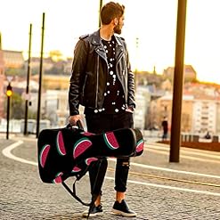 Housse imperméable pour guitare acoustique avec double bandoulière et poche Motif têtes de renard et étoiles… - Les Beatles, Paul McCartney, John Lennon, RIngo Starr, George Harrison Housse imperméable pour guitare acoustique avec double bandoulière et poche Motif têtes de renard et étoiles… – Image 6