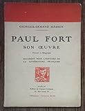 paul fortin linkedin  Georges-Armand MASSON : PAUL FORT son oeuvre, document pour l\'histoire de la littérature française