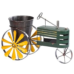 Metal Tractor Windmill Planter by Fox River CreationsTM