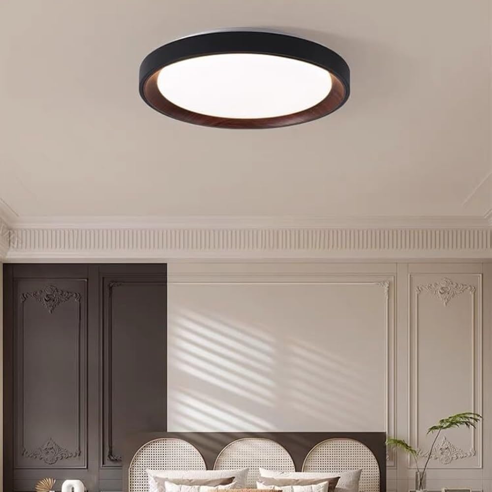 Nowoczesna lampa sufitowa LED, do sypialni, salonu, przedpokoju (40 cm)