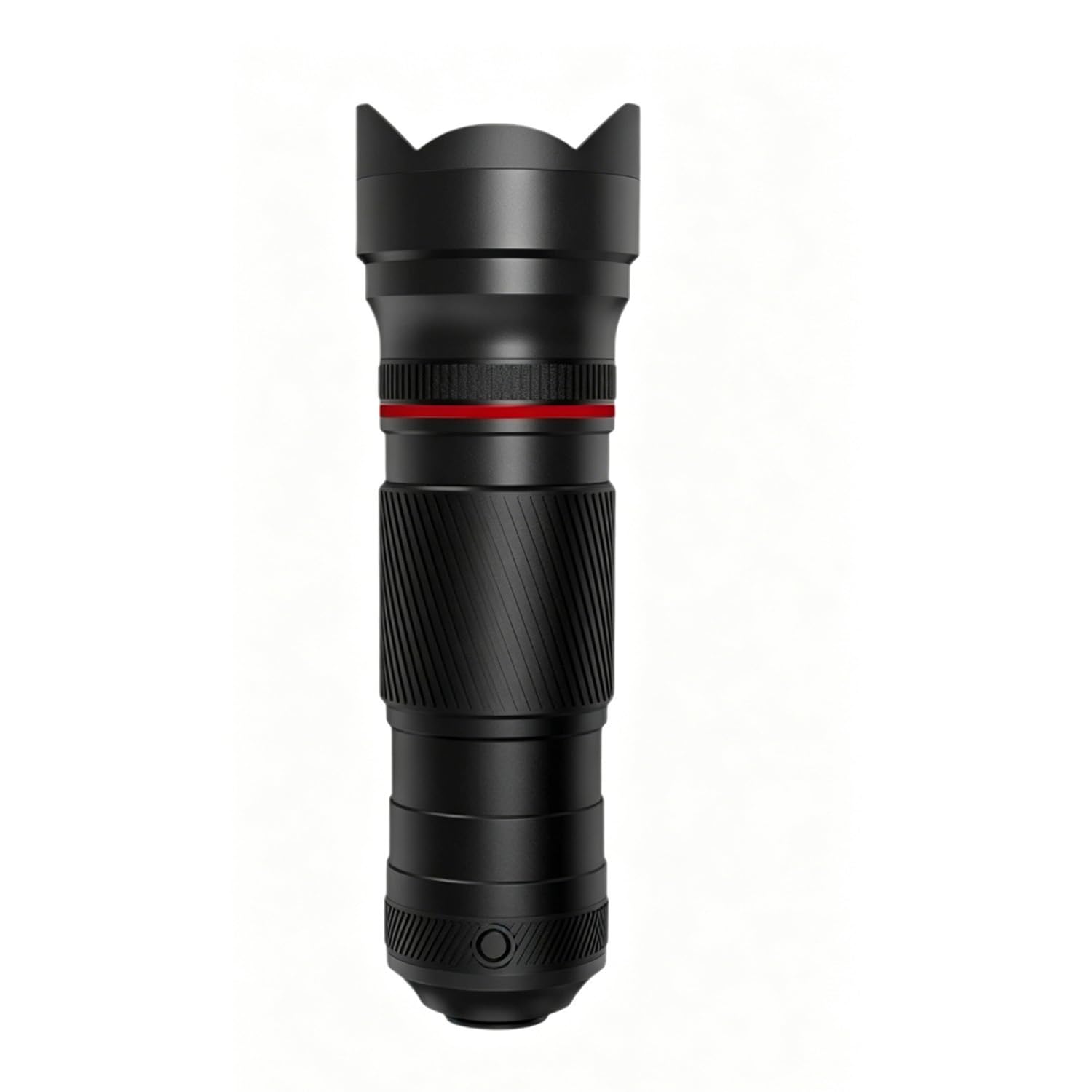 40X Handy Teleobjektiv, Monokular Fernglas, zoombar, für professionelle Smartphone-Fotografie, Fernaufnahmen & Outdoor red Circle