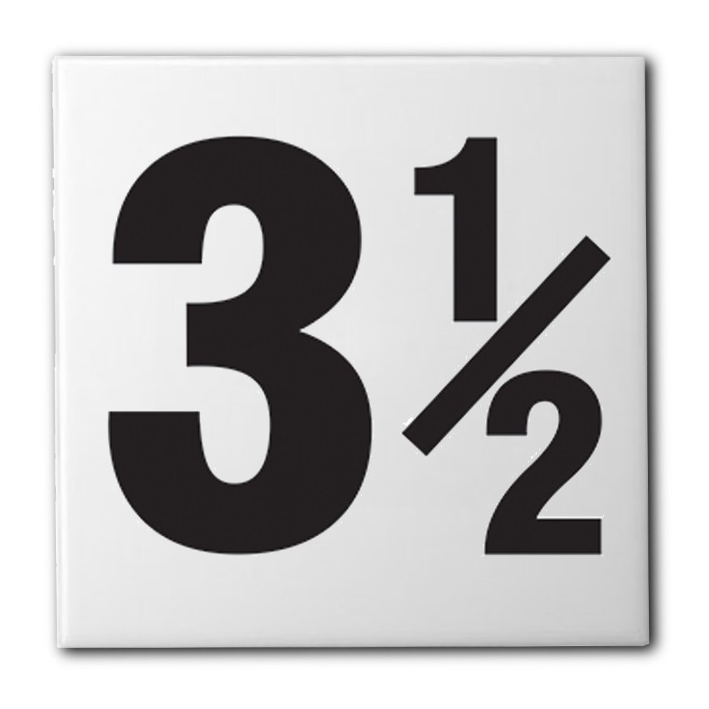 Ceramic Swimming Pool Waterline Depth Marker 