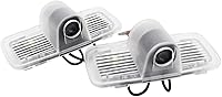 Vista 4 de 2 piezas Proyector LED de Logo para Puerta de Automóvil Lámpara de Bienvenida Luz de Puerta Kit de Luces de Charco Ridgeline Compatible