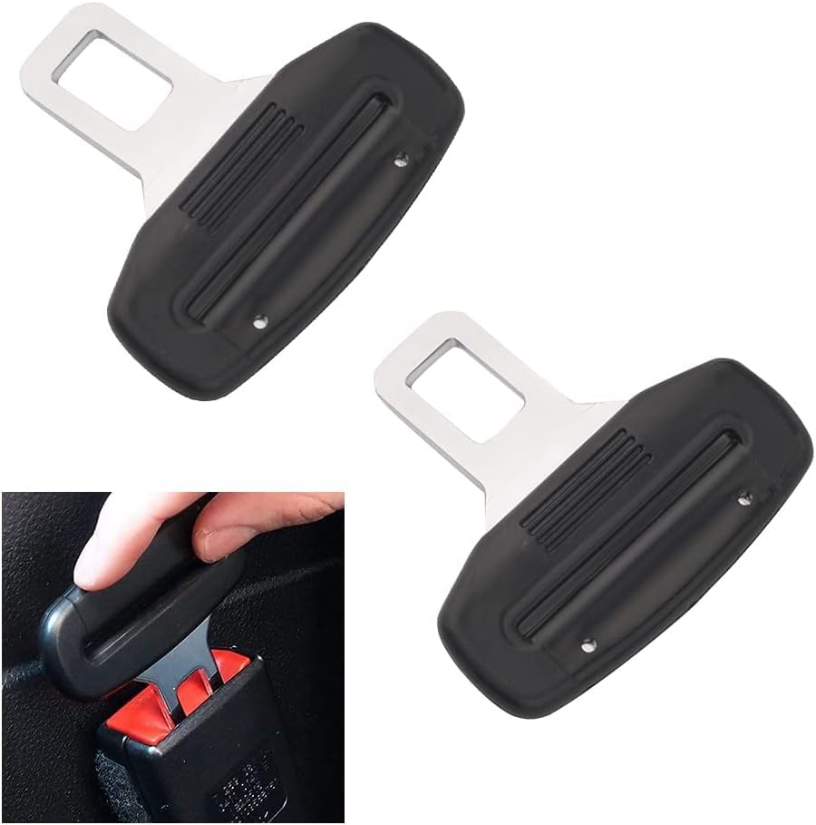 Generic Hebilla De CinturóN De Seguridad De 4 Piezas, Extensor De CinturóN De Seguridad De Coche Para Todas Las Marcas De Coches, Hebilla De CinturóN De Seguridad De Coche De Repuesto
