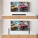 MZEIBO Sound Bar for Smart TV，80W Detachable Bluetooth Soundbar with Powerful Bass, 2-in-1 Home Theater Audio System, ARC/Optical/AUX Connectivity for TV/PC/Laptop/Game Console