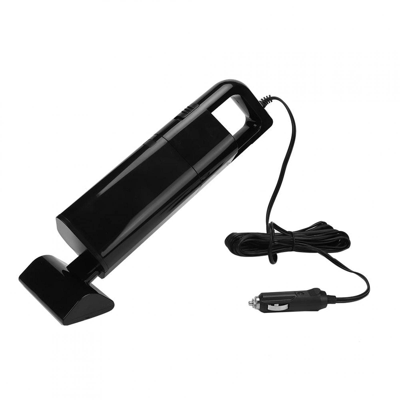 Odkurzacz samochodowy, Odkurzacz samochodowy, Przenośny ABS o dużej mocy 12V 120W 4000PA Odkurzacz samochodowy na mokro i na sucho Samochodowy odkurzacz ręczny(Black)