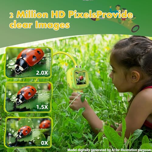 Kids Borescope Camera, STEM Outdoor Exploration Toy for Age 3+ Years Old by Daxiongmao - Used condition - Image 3