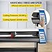 VEVOR Vinyl Cutter 53 Inch Vinyl Cutter Machine Semi-Automatic DIY Vinyl Printer Cutter Machine Manual Positioning Sign Cutting with Floor Stand Signmaster Software