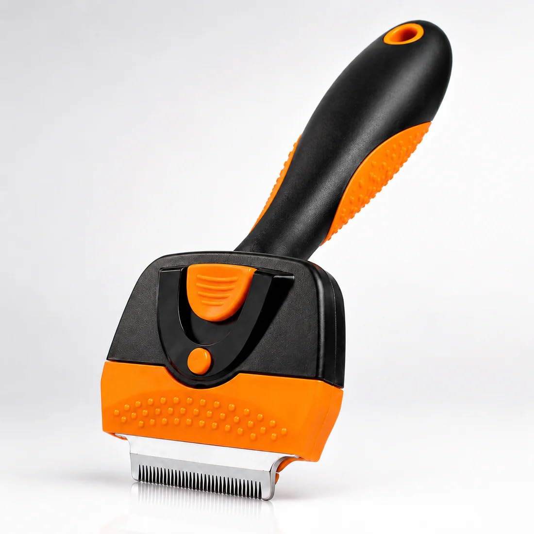 Doghealth Pet Comb De-Shedding Grooming Comb For Pets With 2 Removable Blades & Hair Ejector Button