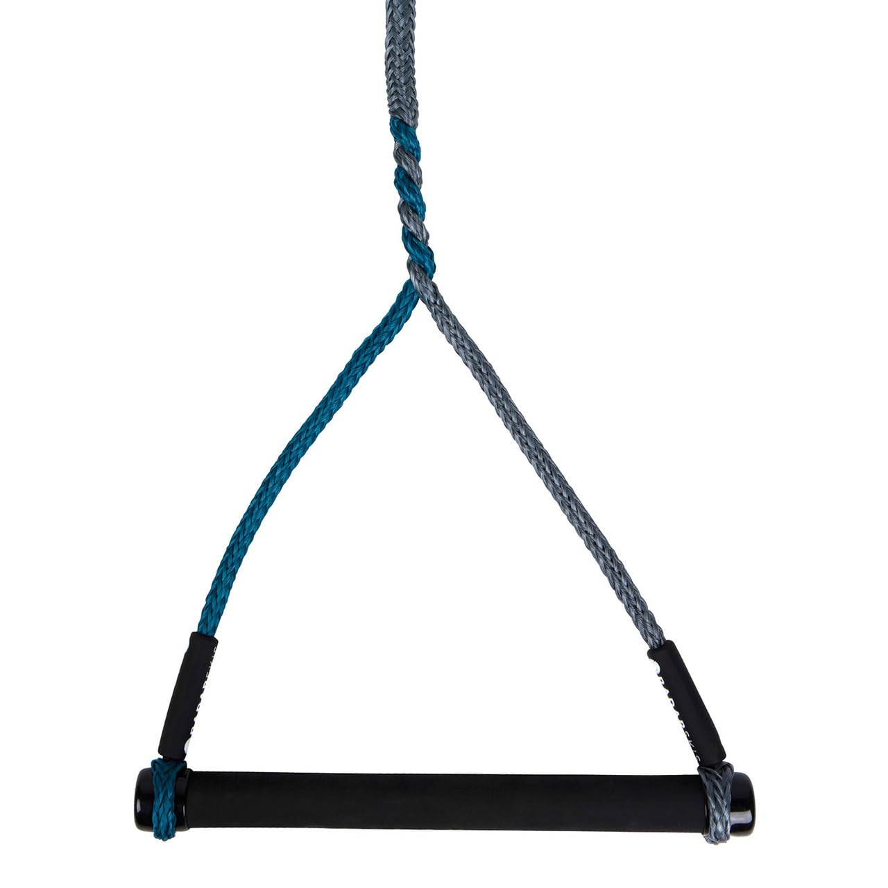 Radar Vapor Custom Waterski Rope, 12 in. Handle 0.940 in. Diam., Grey/Battleship Blue