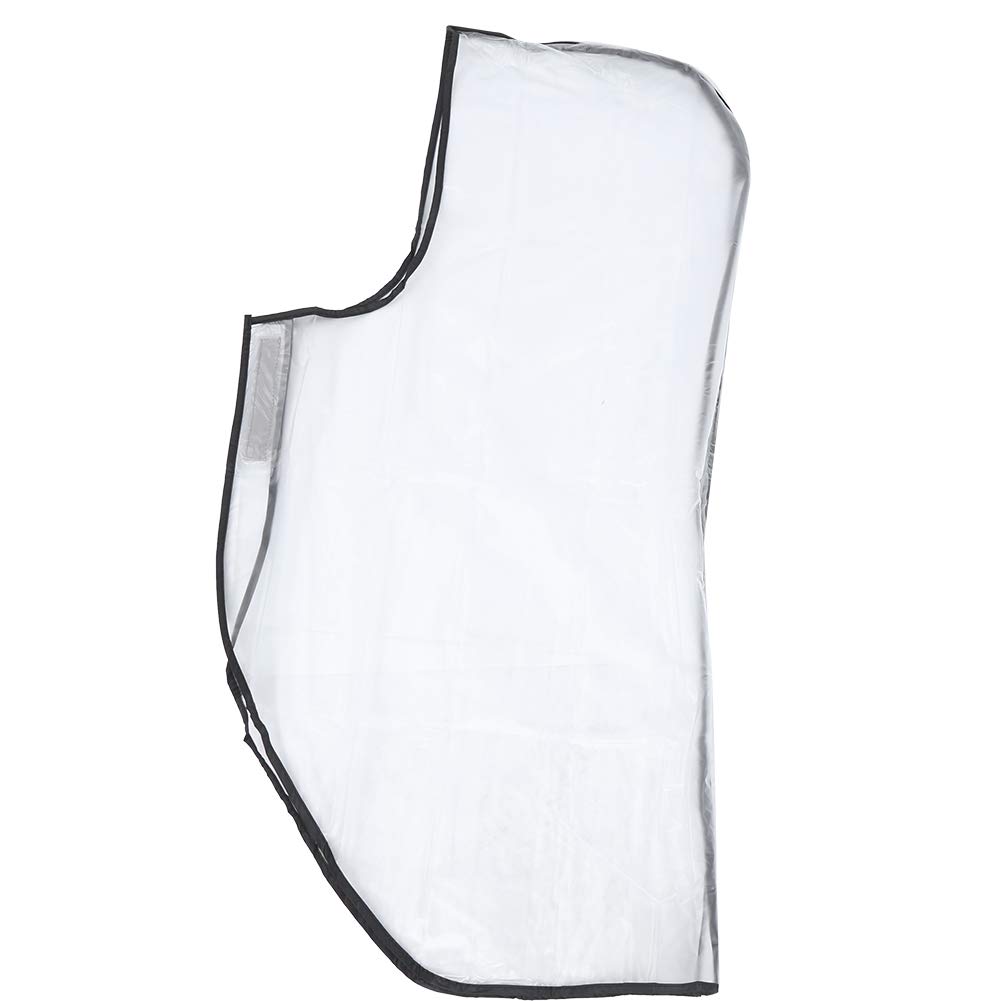 NDNCZDHC Golf Bag Rain Cover, PVC Transparent Golf Bag Rain Protection Cover for Golf Push Carts, Golf Cart Accessories, Made to Keep Your Golf Gear Dry