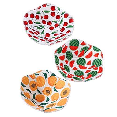 Upkoch 15 Pcs Proof With Pads Oven Microwave Heat Fruits Cozies Fruit Stretch For Protector Protectors Potholders Hot Gadgets Insulation Covers Print Delicate Pasta Plate Holder Pot #TOP2
