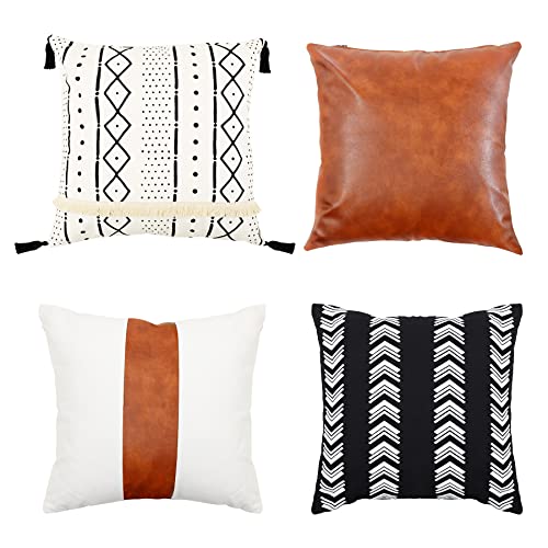 GALMAXS7 Boho Throw Pillow Covers 20 x 20 Set of...