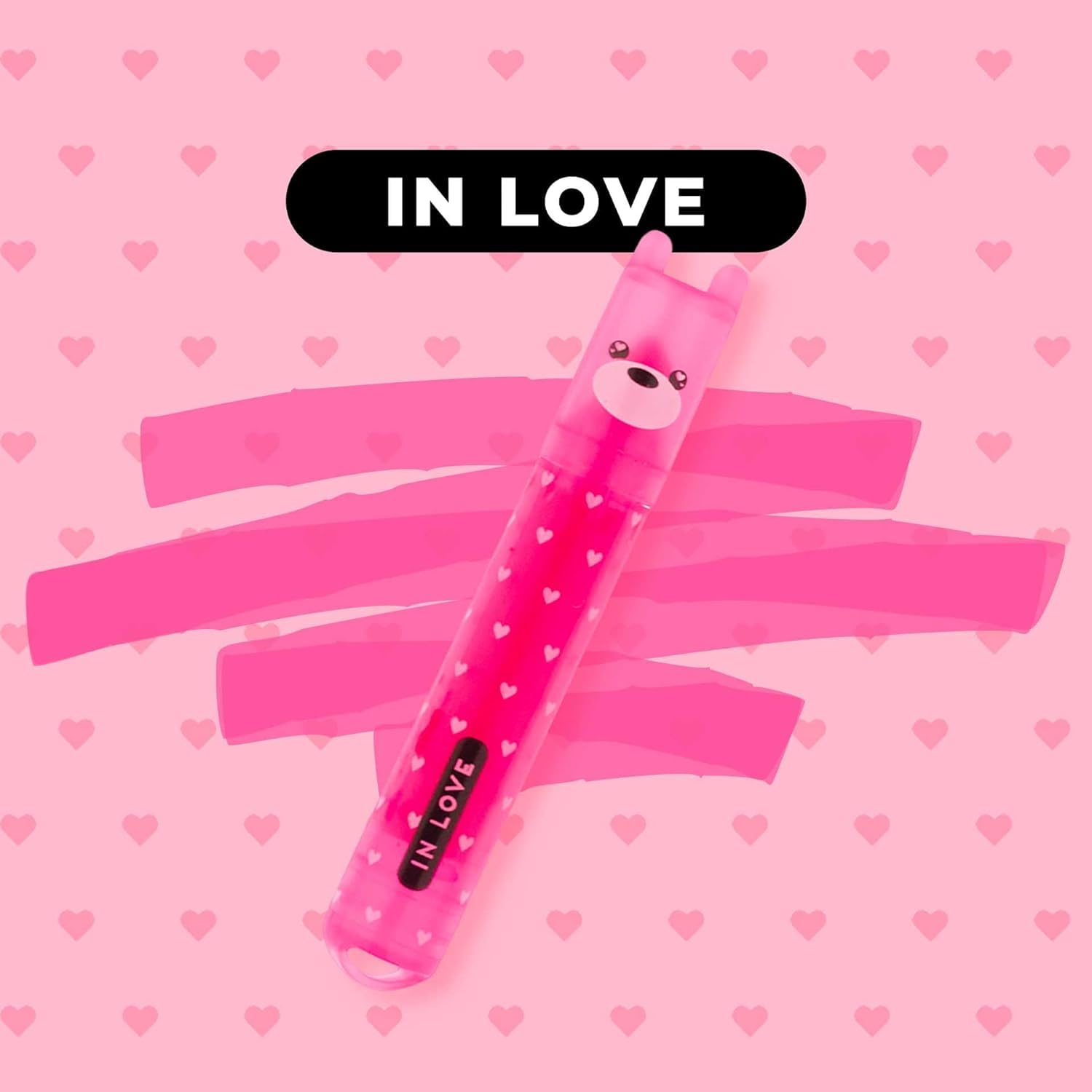 LEGAMI Mini Highlighters - Set of 12 Pens - Teddy's Mood & Teddy's Style - Pastel & Neon Colours, neon, pastel, 1 count (Pack of 12) - Image 4
