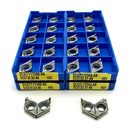 Herramienta de corte de inserto para torno DCGT11T304 miniatura 1