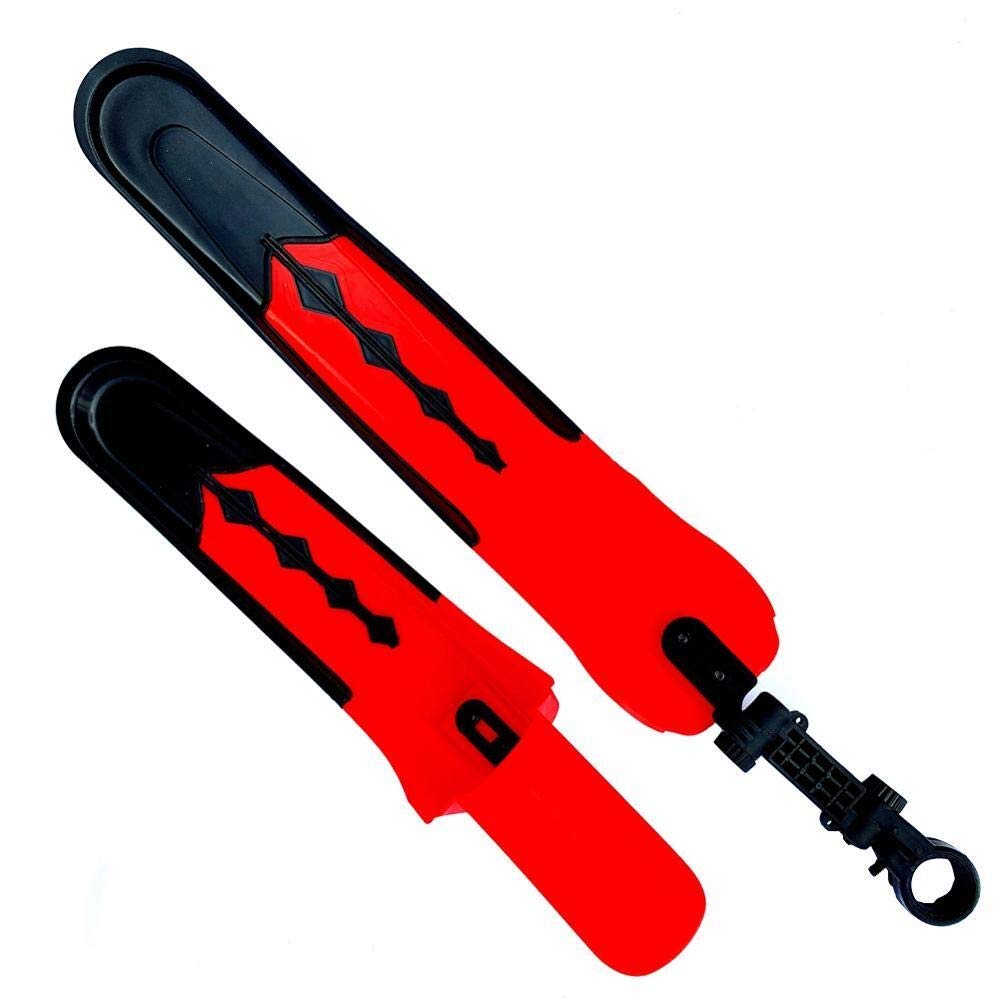 DYTWXG Fahrradschutzblech 2 Stück Fahrradschutzblech Mountainbike Kotflügel Set Schutzbleche Fahrradschutzblech Flügel für Vorder- und Hinterradschutzbleche (Color :Yellow)