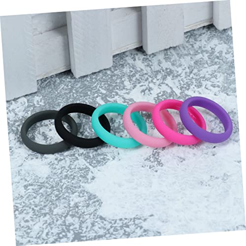 Anillos deportivos de silicona VANZACK 6 piezas miniatura 6