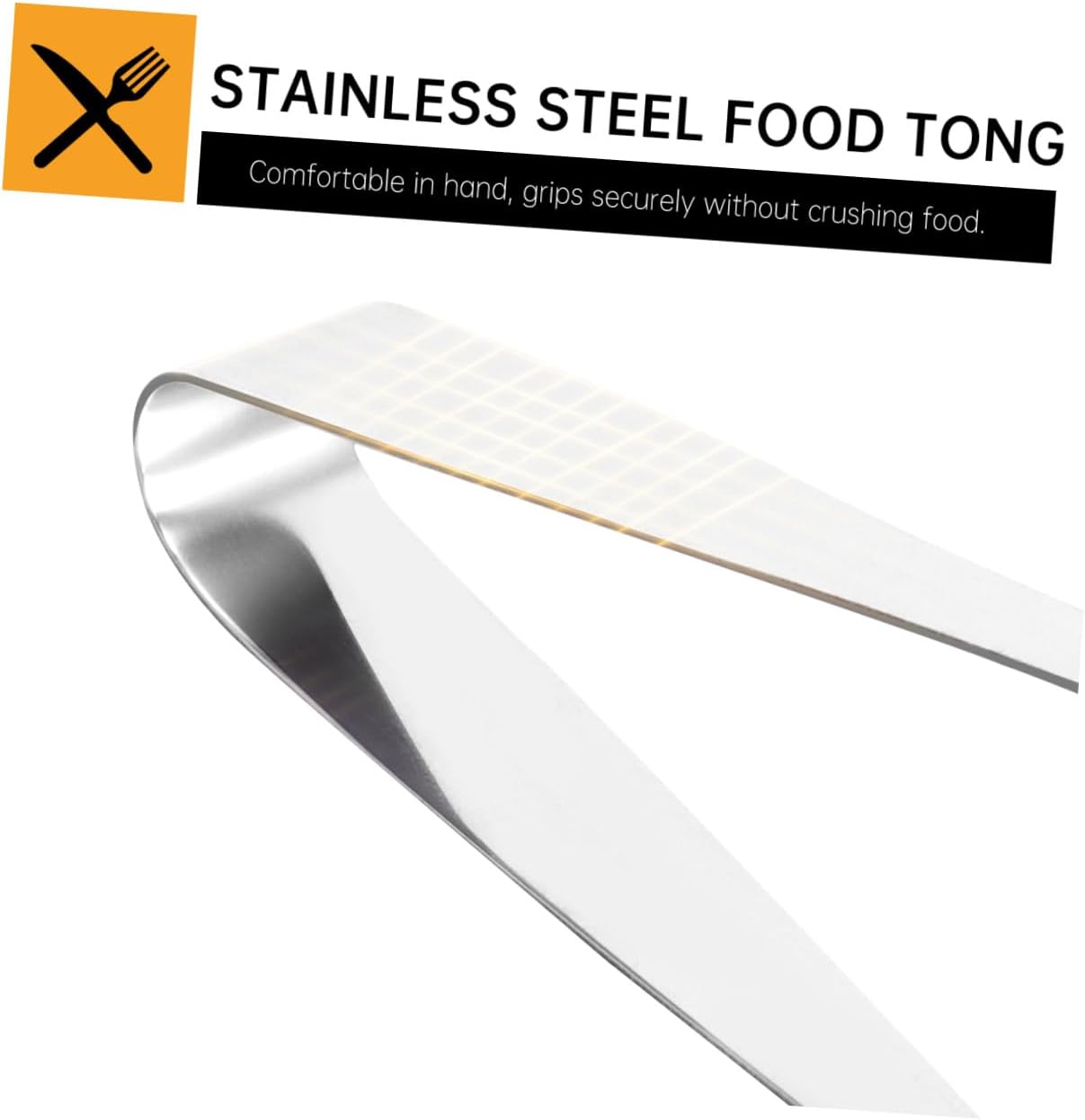 6 Pcs Stainless Steel Snail Tongs Kitchen Serving Tongs for Ice Cubes Sugar Cubes Bread and More Food with Comfortable Grip