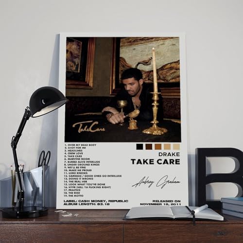 OGASOGH Drake Take Care Album Poster Canvas Wall Art Poster Decor Gift — view 7