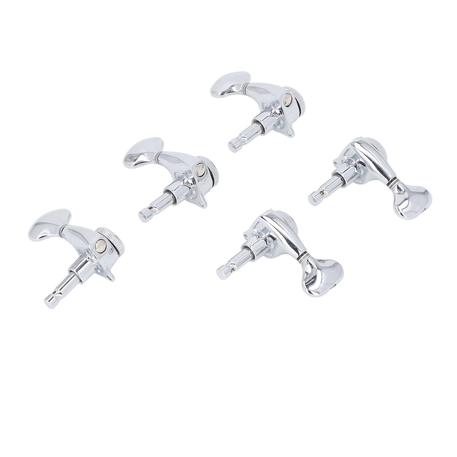 Clavijas de Afinación de Guitarra, 6 Piezas Afinador de Bloqueo de Guitarra con Relación de Engranaje 1:21, Clavijas de Afinación de con Lubricación Sellada y Accesorios de Instalación para