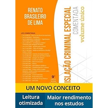 Capa do livro Legislação Criminal Especial Comentada: Volume único