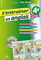 S'entraÃ®ner en anglais 4e (1CD audio) (French Edition) 2218938642 Book Cover