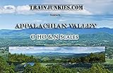Appalachian Valley Model Railroad Backdrop (HO Scale)