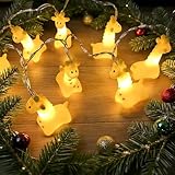 Circle Circle 1.5 m / 4.9 ft 10 Lights Battery Powered Cute Animal Giraffe Shape LED String Lights for Indoor/Outdoor Halloween Christmas Thanksgiving Home Party Children Kids Bedroom Decoration