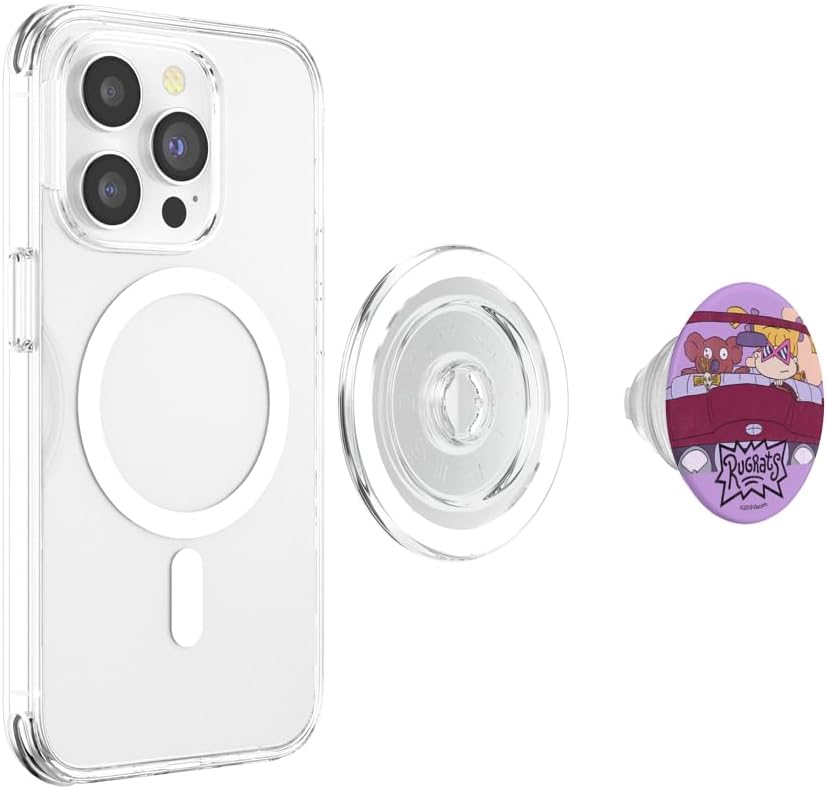 Rugrats Angelica And Cynthia Portrait PopSockets MagSafe PopGrip for iPhone