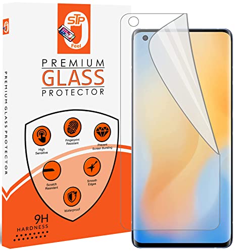 Image of STP FEEL (2 Pack Unbreakable Membrane Screen Protector Guard For Vivo X60 (6.56 Inch) | Membrane Ultra Smooth Touch with Finger Print Support - HD /3 Months Warranty