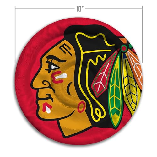 YouTheFan NHL Chicago Blackhawks Flimzee Bean-Bag Flying Disc