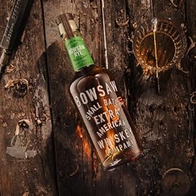 Bowsaw Rye Whiskey | American Made | Small Batch | Double Grain Distilled | Aged in new American oak | 40% ABV | 70cl (Pack of 2) – Bowsaw