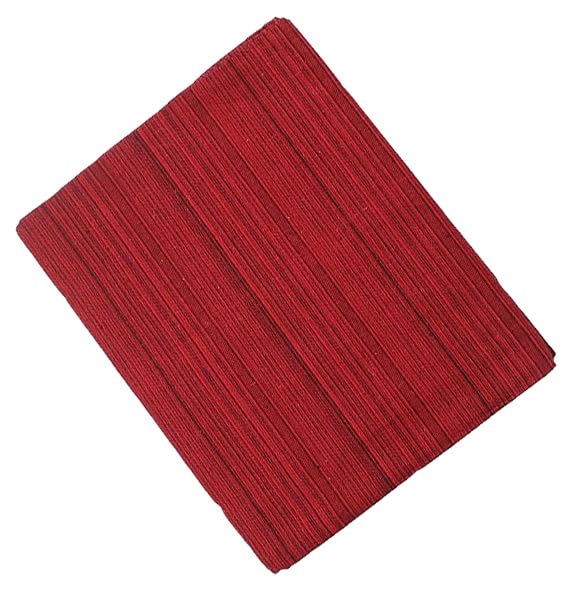 Image of THARUNSHA ELITE 100% Natural Pure Cotton All Weather Blanket /Solapur Bedsheet /Top Sheet /AC Comforter Elegant Design- Single Size 60 inches x 90 inches (Maroon)
