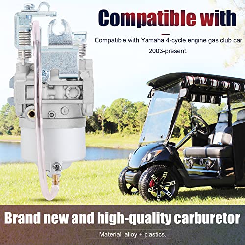 Qazaky G29 Carburetor Compatible With Yamaha Golf Cart G22 - G27 G29 4-Cycle Drive Engine Jr6-14101-00 Jr6-14101-01 Jr6-14101-02 13351 17560 520-185 Gas Club Car Carb 2003-Up #TOP4