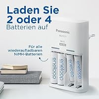 eneloop Basis-Ladegerät für 2 oder 4 AA/AAA NI-MH-Akkus – Ansicht 6