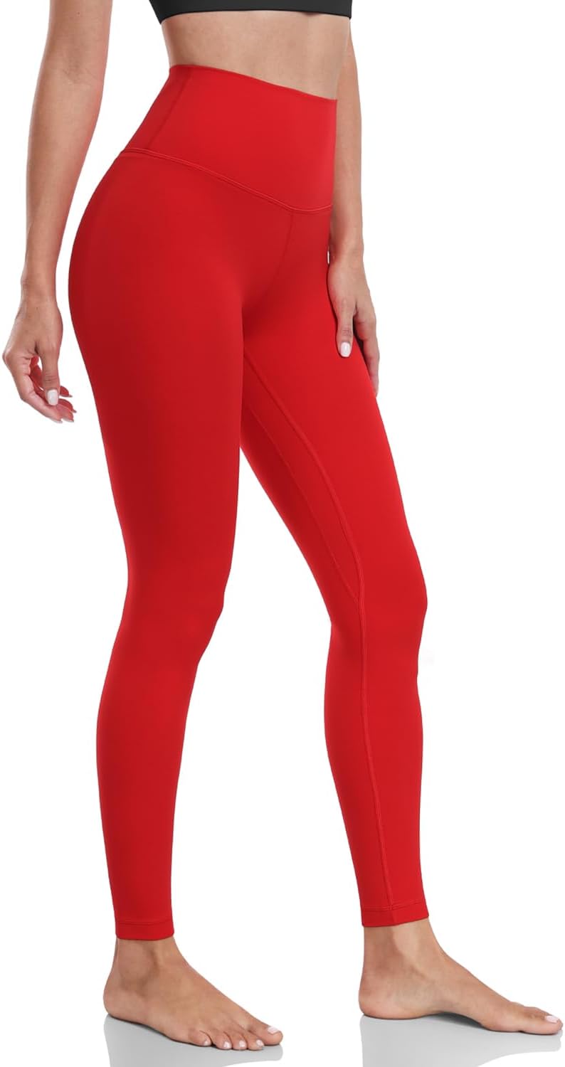 HeyNuts Yoga Pro Leggings 28'', Buttery Soft High Waisted Lounge Yoga Pants Full Length - Image 4