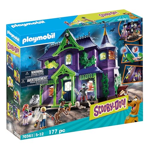PLAYMOBIL 70361 - �SCOOBY-DOO! Historias en la mansi�n encantada - Novedad de 2020
